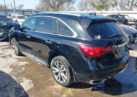 2019 Acura Mdx Advance Pkg z USA, uszkodzony, nr VIN 5J8YD3H86KL005466